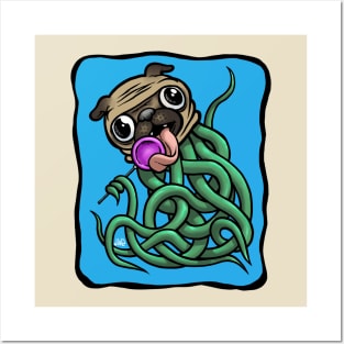 Pugtopus Posters and Art
